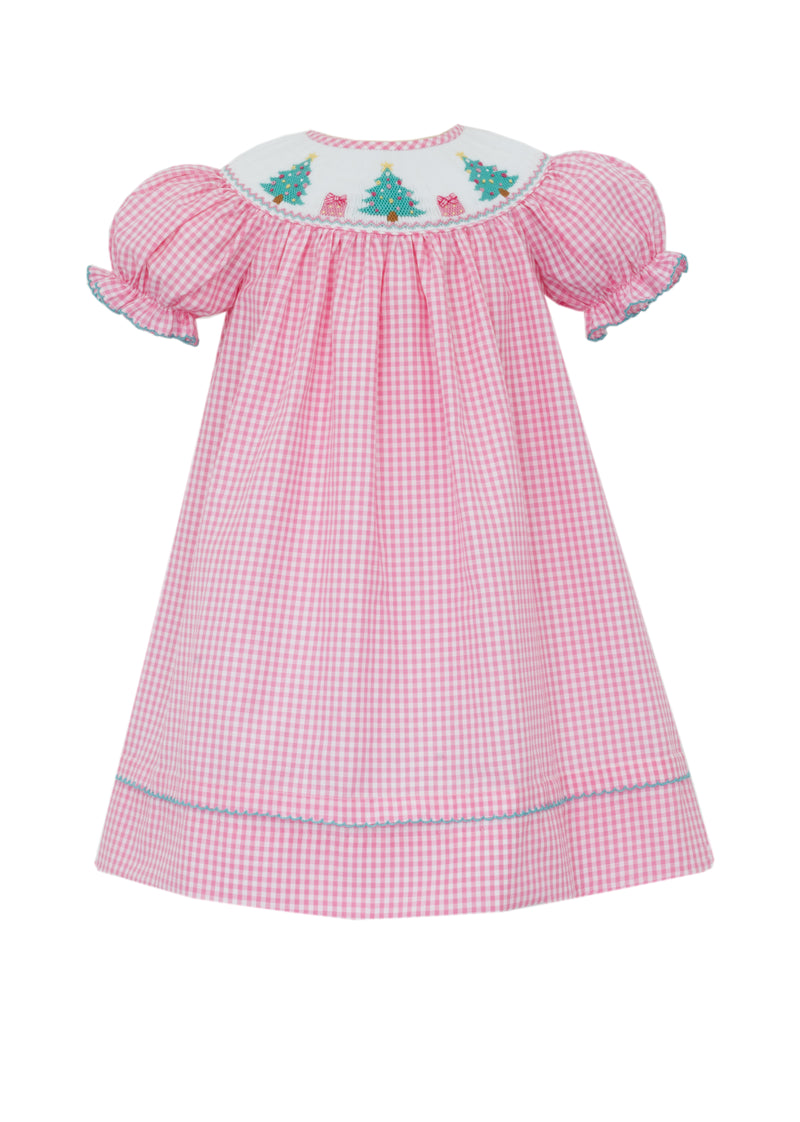 Christmas Tree Bishop Dress