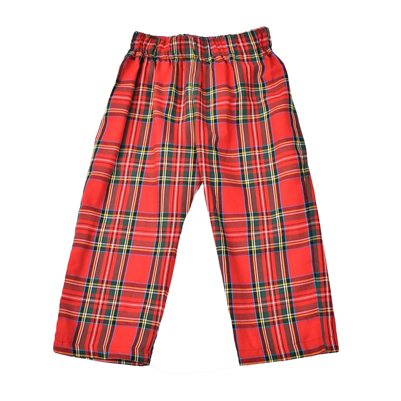 Plaid Christmas Pants