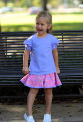 Ruffle Puff Sleeve Top