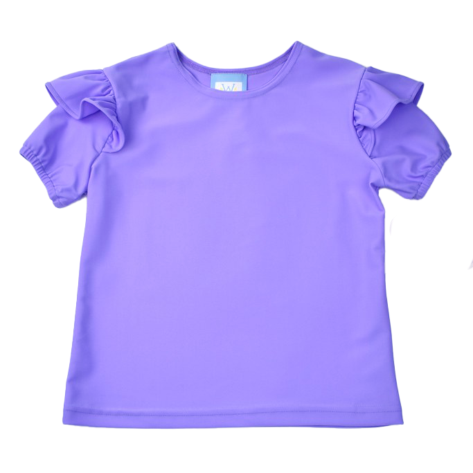 Ruffle Puff Sleeve Top
