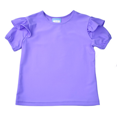 Ruffle Puff Sleeve Top