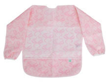 Toddler Cover Everything Bib - Bows on Pink