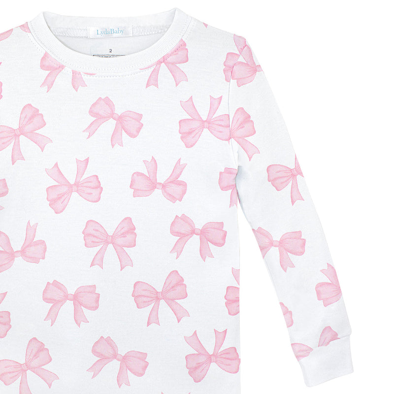 Watercolor Bows Pajamas
