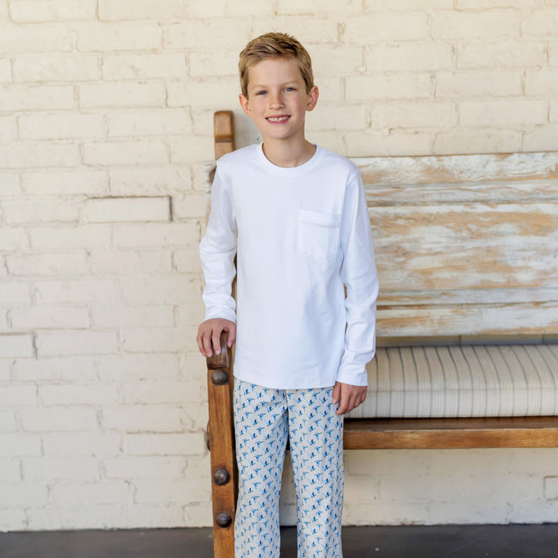 Beckett Hangout Pant - Mallard Duck