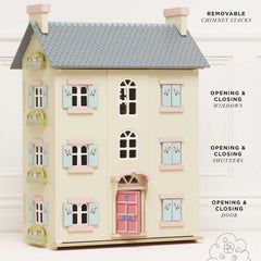 Cherry Tree Hall Wooden Doll House