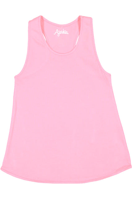 Racer Back Tank Top - Light Pink