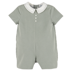 Cozy Cord Boy Romper