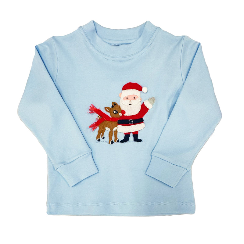Santa & Rudolph Tee