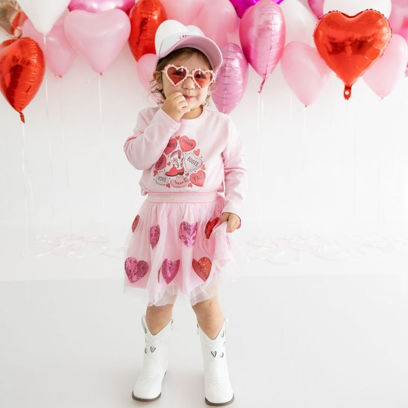 Sequin Heart Tutu