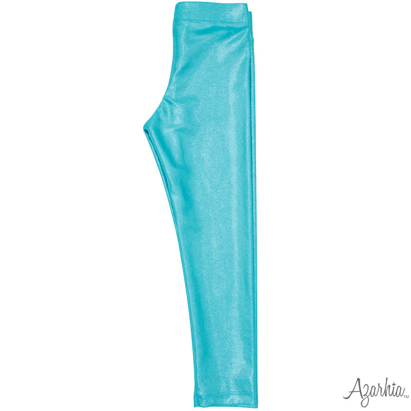 Shimmer Legging - Turquoise