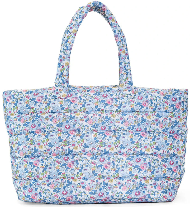 Luxe Puffer Tote - Bridgehampton Floral