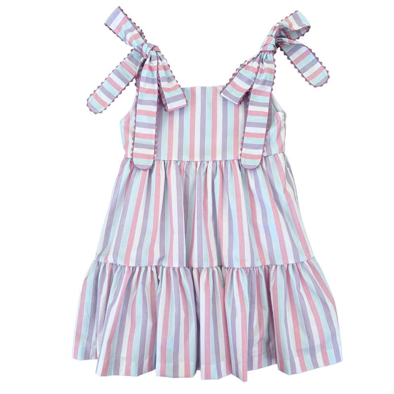 Amelia Sundress - Cotswold Candy Stripe