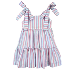 Amelia Sundress - Cotswold Candy Stripe