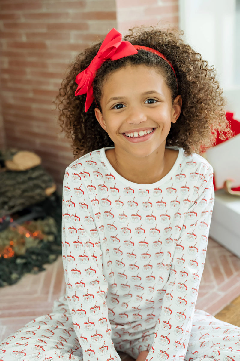 Millie Pant Set - Hot Cocoa Santa