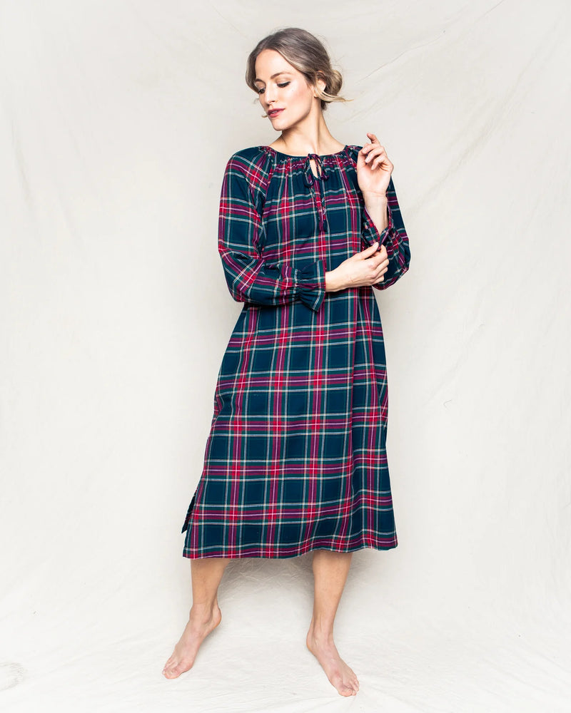 Women's Delphine Nightgown - Windsor Tartan