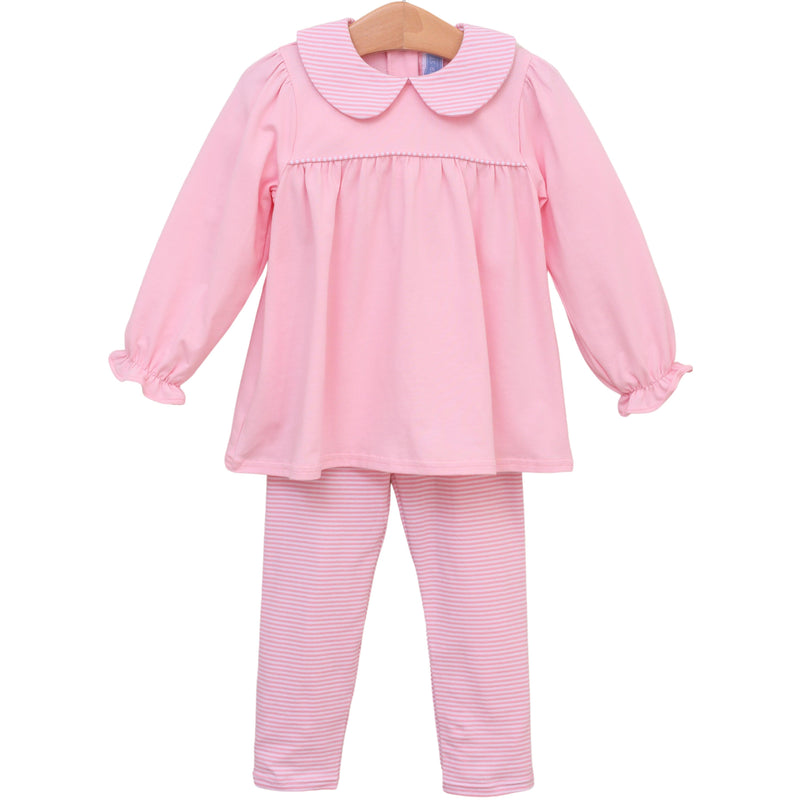 Abigail Pant Set - Light Pink