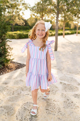 Amelia Sundress - Cotswold Candy Stripe