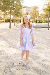 Amelia Sundress - Cotswold Candy Stripe