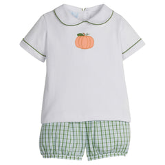 Appliqué Banded Short Set