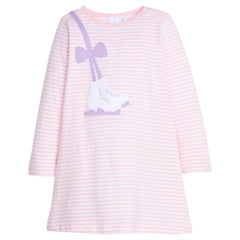 Applique T-Shirt Dress - Ice Skate