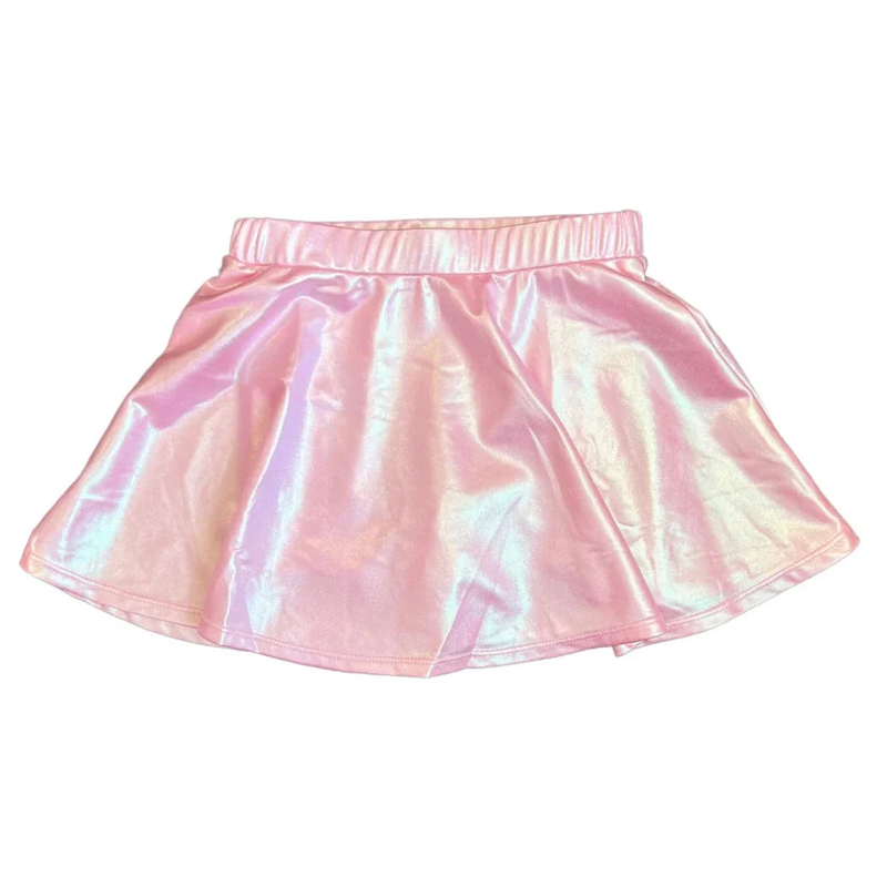 Metallic Pink Skirt