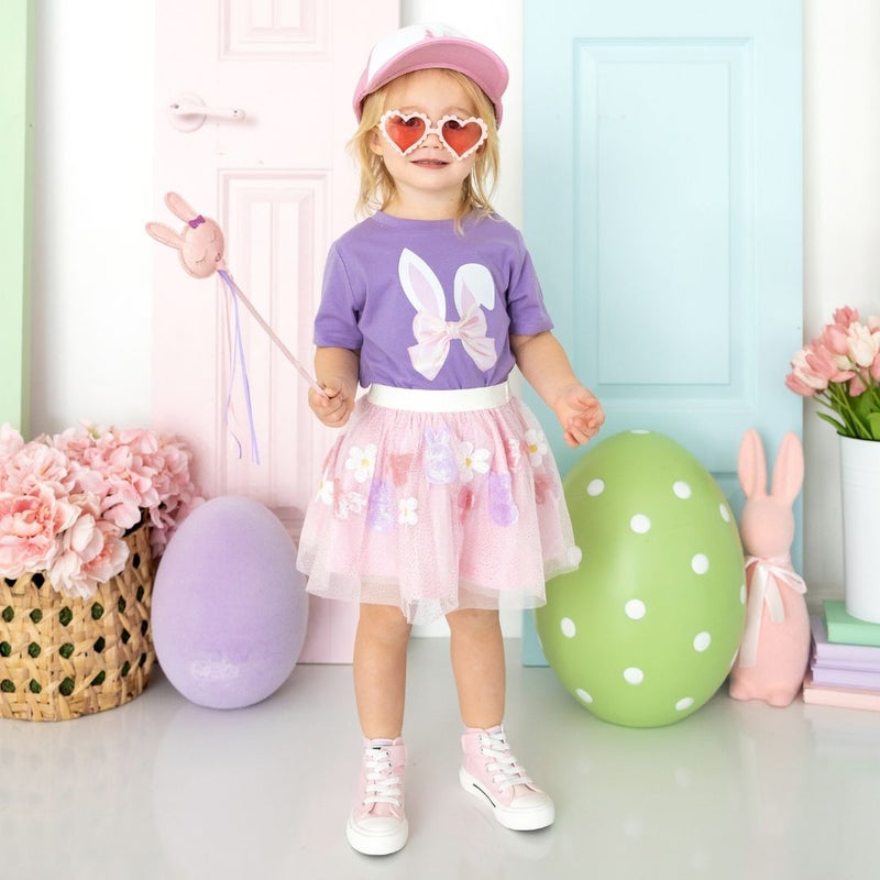 Bunny Bow Easter Shirt