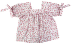 Pink Floral Baby Doll Top