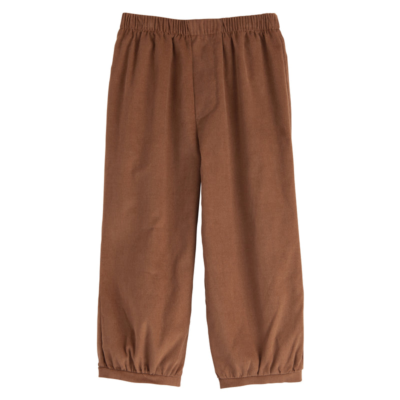 Banded Pant - Chestnut Corduroy