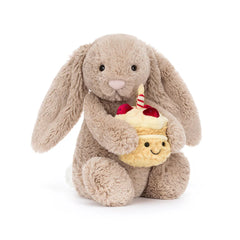 Bashful Beige Bunny Birthday