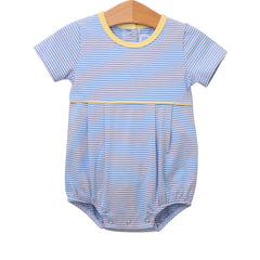 Bentley Bubble - Cornflower Stripe/Yellow