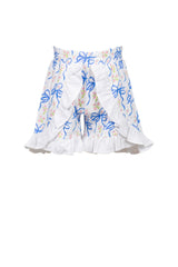 Presale Blossom Bow Ruffle Shorts