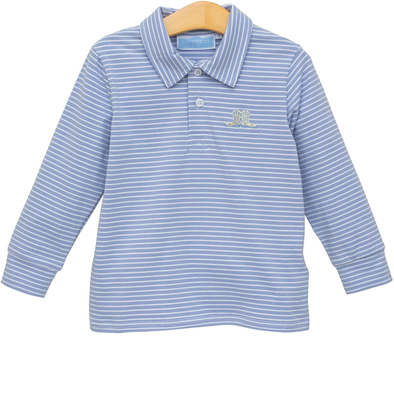 Boots Embroidery Polo