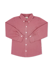 Brees Button Down - Redford Red Windowpane