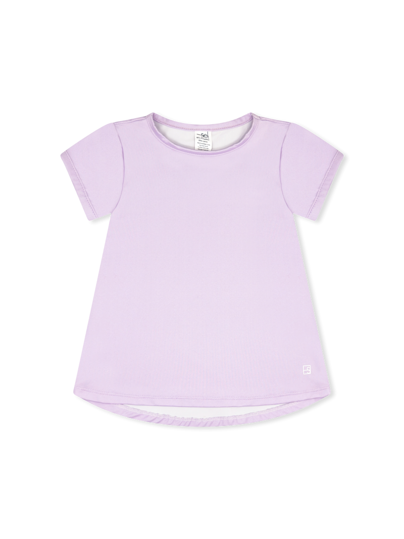 Bridget Basic Tee - Petal Purple