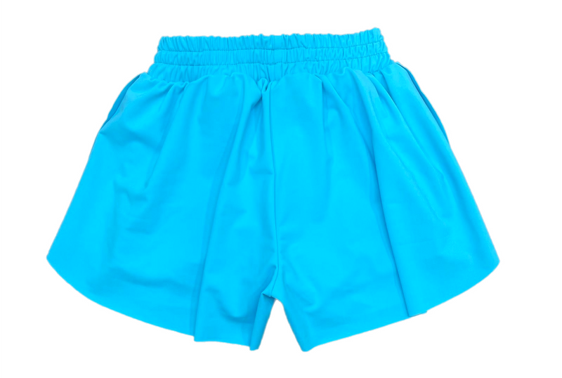 Butterfly Shorts - Bright Blue