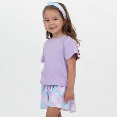 Watercolor Zebra Butterfly Shorts