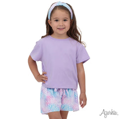 Watercolor Zebra Butterfly Shorts