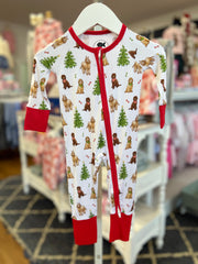 Verry Merry Doddle Zip Pajama