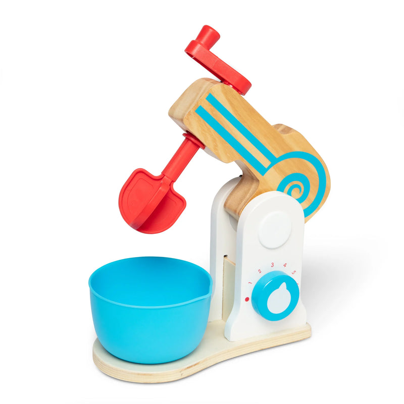 Make-a-Cake Wooden Mixer Set
