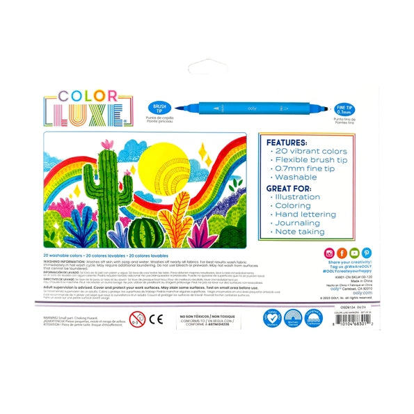 Color Luxe Double-Ended Markers