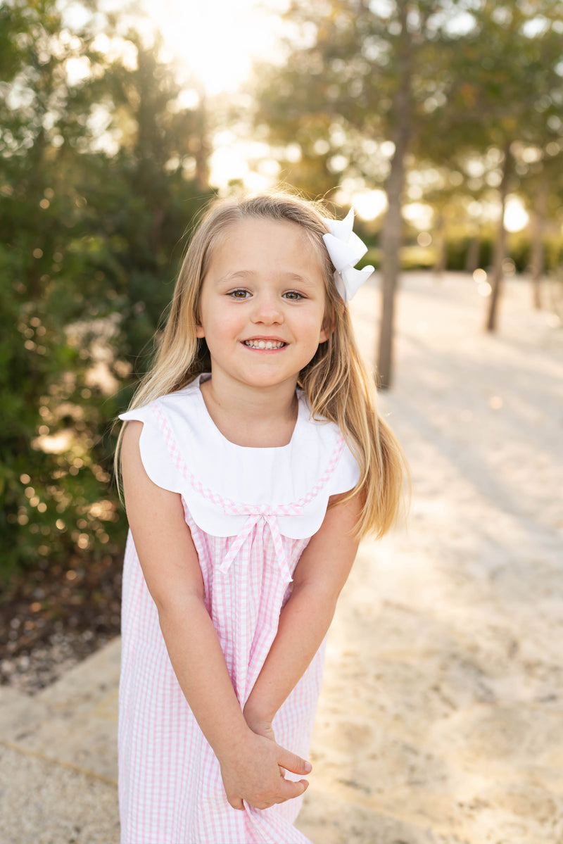 Charlotte Scalloped Dress