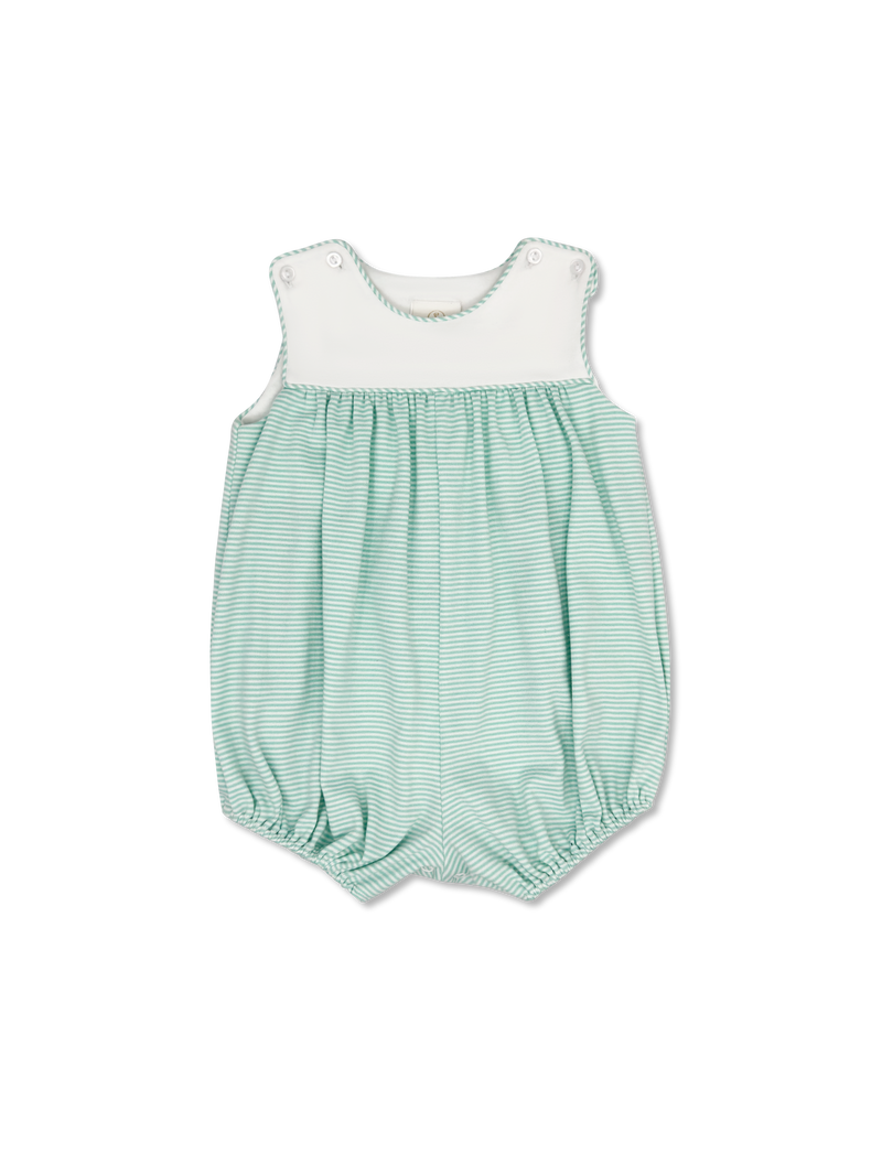 Charming Bubble - Memphis Aqua Ministripe