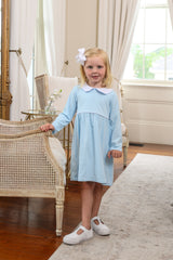 Claire Dress - Light Blue