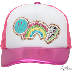 Composition Collage Trucker Hat