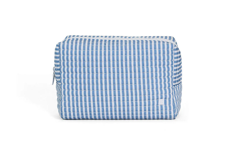 Quilted Everyday Bag - Pimlico Stripe Chambray