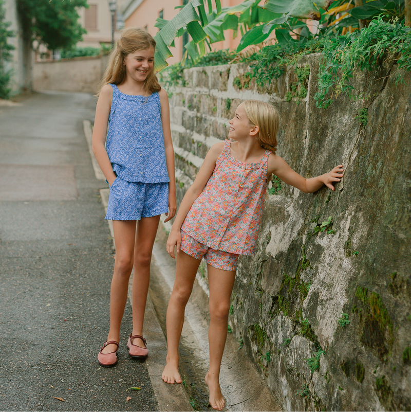 Rosebay Ruffle Tank & Short Set