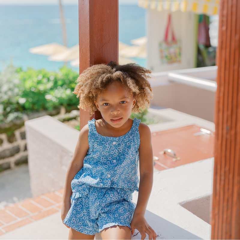 Rosebay Ruffle Tank & Short Set