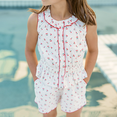 Summer Cherries Tank & Short Set