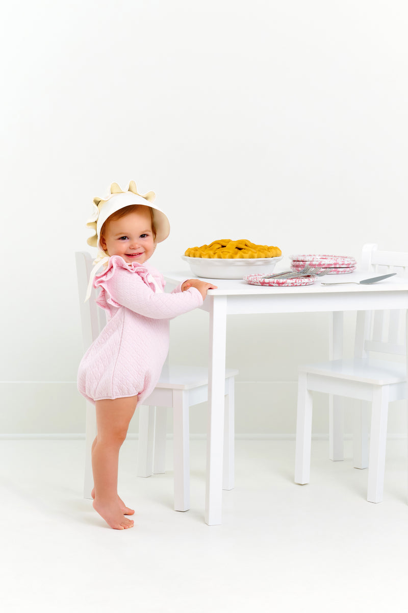 Long Sleeve Ruehling Ruffle Bubble