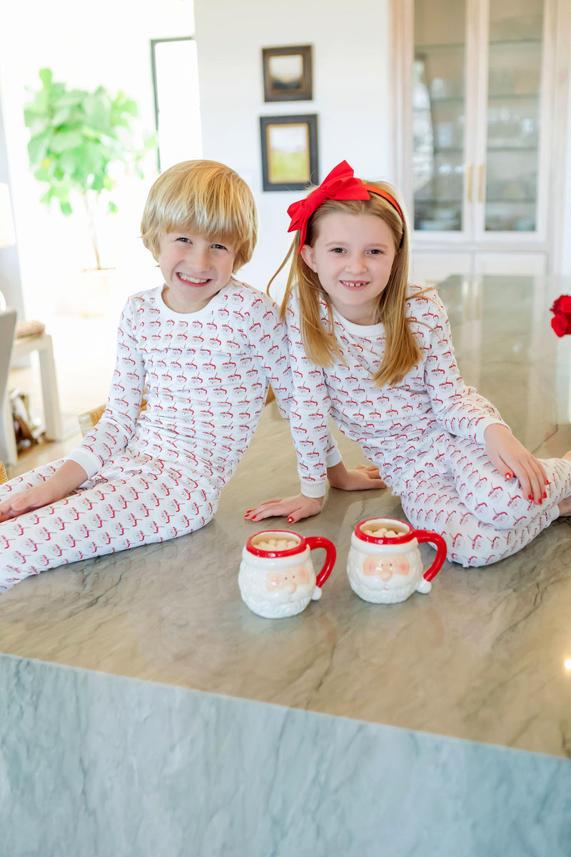 Grayson Pajama Set - Hot Cocoa Santa